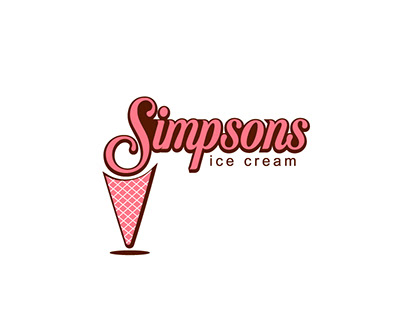 Simpsons ice cream