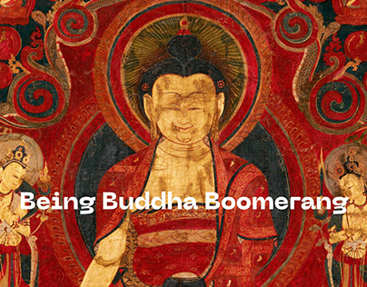 Being Buddha Boomerang