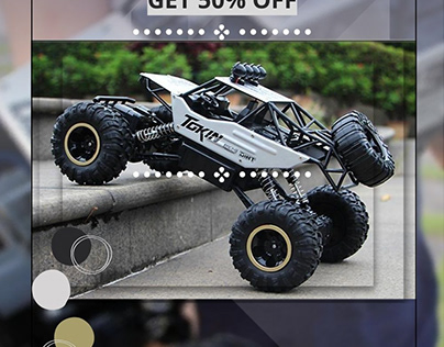 4WD High-Speed RC Off-Road Car