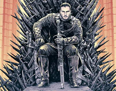 King Snow. Game Of Thrones.