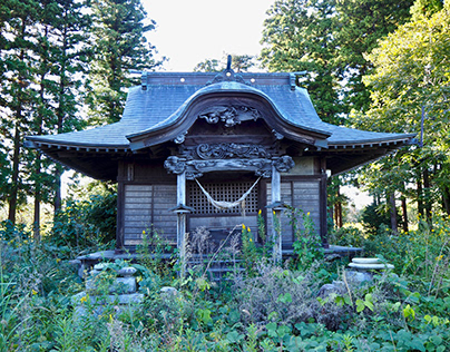 October 21, 2018. Shirahata Shrine.