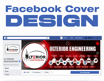 marketing & corporate facebook cover design template