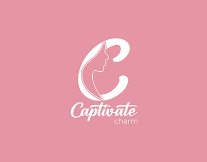 "Captivate Charm"-Beauty products brand logo & branding