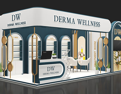Derma Wellness Exhibition Booth 7x3 M