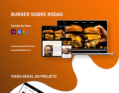 Food Truck: Burger Sobre Rodas - UX & UI Design