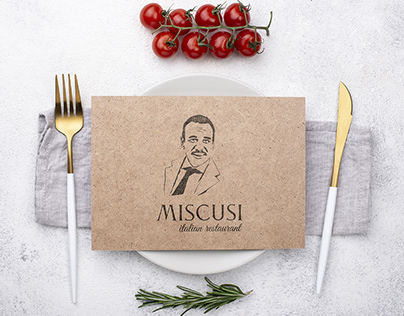 Miscusi. Restaurant identity.