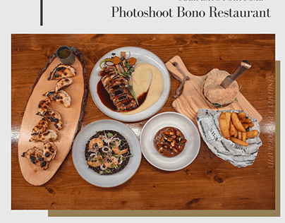 Bono Restaurant Photoshoot