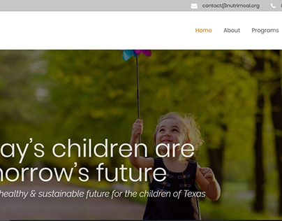 Website Design for the Children Welfare Association
