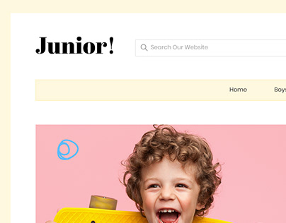 eCommerce Template - Junior Kids Clothing