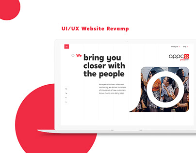 Appco - UI / UX Website Revamp 2018