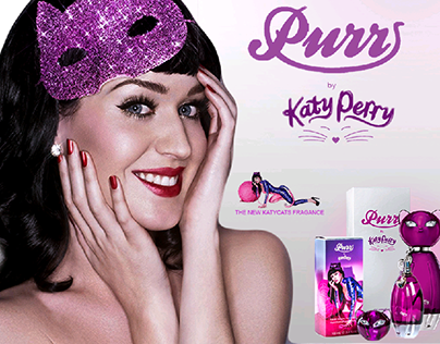 Aula de Photoshop: Anúncio Perfume Purr by Katy Perry