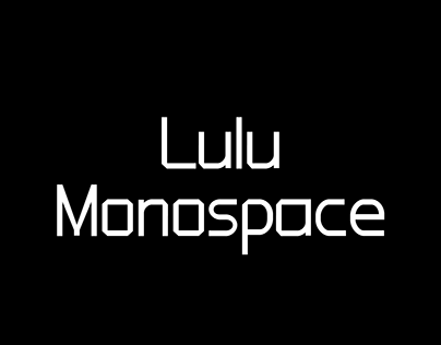 Lulu Monospace - Free Typeface