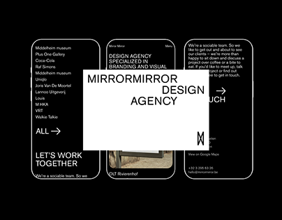 Mirror Mirror Agency Identity and Website