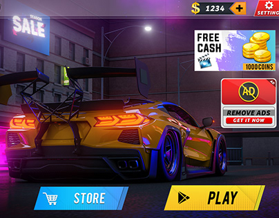 Car Dealer Game ui