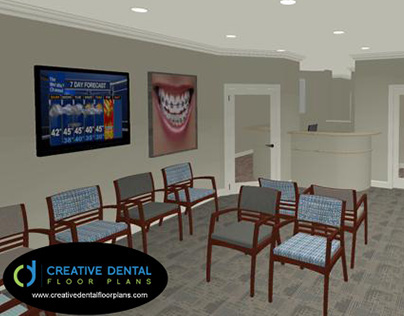 Dental Office Floor Plan-Moving 3D Model