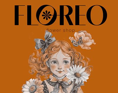 BRAND IDENTITY | Flower shop | Цветочный магазин