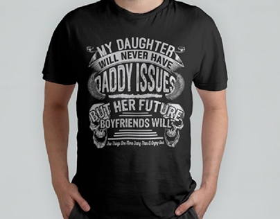 Funny Dad T-shirt Design
