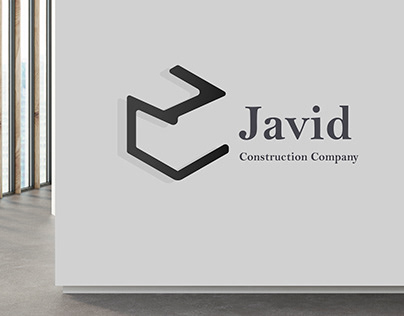 Javid construction company logo design