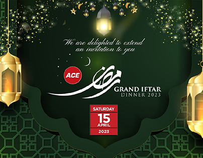 ACE Grand Iftar | Branding