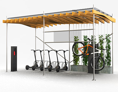 Estación de movilidad sostenible