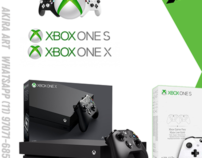 Divulgaçao do Xbox One S e One X