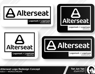 Alterseat Malaysia Logo Redesign Concept