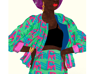 Afrocolour / Fashion Illustrations