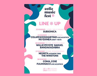 Project thumbnail - EOLIE MUSIC FEST 2021 | Visual Identity