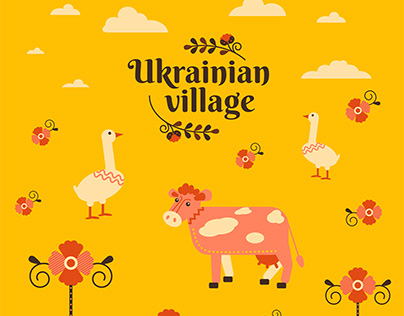 The Ukrainian village