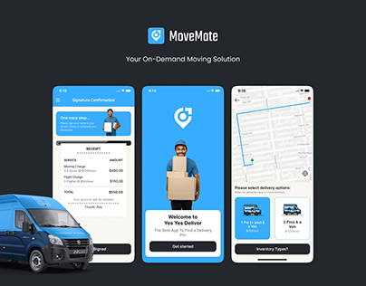 MoveMate - Your On-Demand Moving Solution
