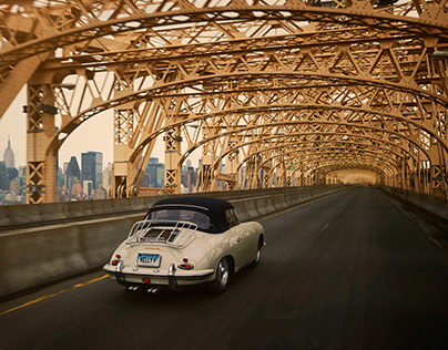 Porsche 356 in New York City