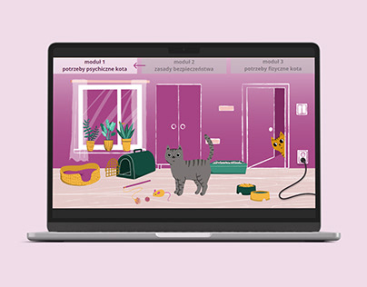 on-line course - adapting the house to the cat's needs