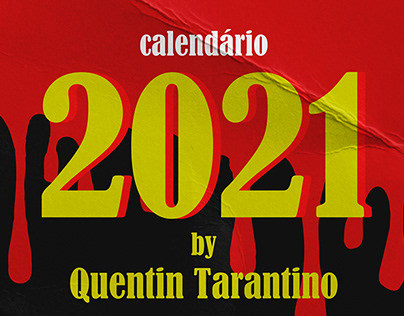 Calendário 2021 - Quentin Tarantino