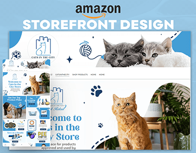 Amazon Storefront - Cat Care Products