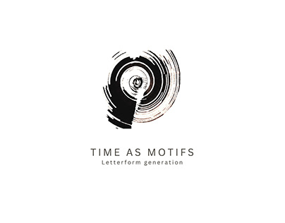 TIME AS MOTIFS - Letterform Generation