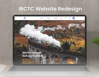 Redesign of IRCTC home page