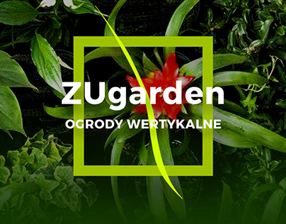 ZUgarden - vertical gardens website