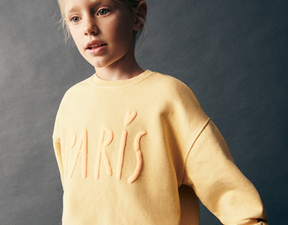 Paris and New York Sweatshirts for Zara Baby AW23
