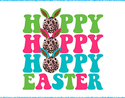 Hoppy Easter Sublimation