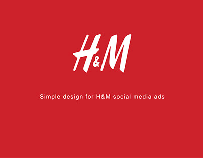 H&M Social media design (unofficial)