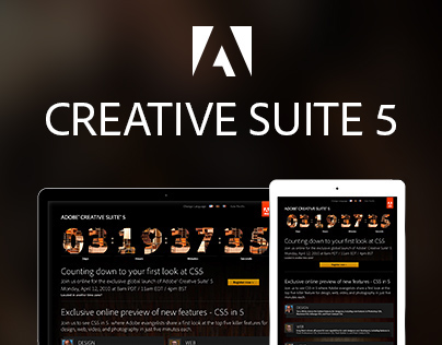 Adobe Creative Suite 5 Launch