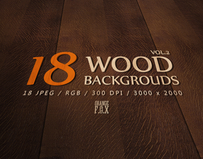 18 Wood Backgrounds - VOL.2