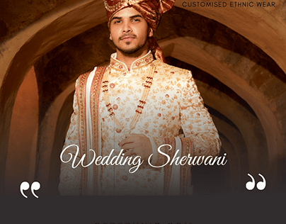 Wedding Sherwanis Crafted for the Discerning Groom