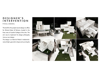 Designer's Intervention | Richard Meier: Office Space