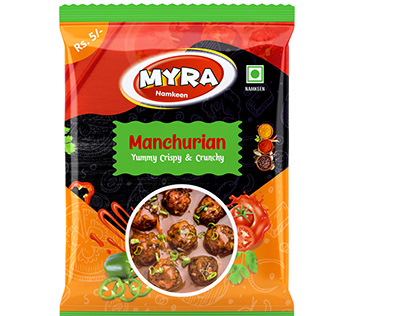 Manchurian Snack Packaging