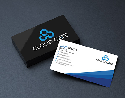 Stylish and branding business card design