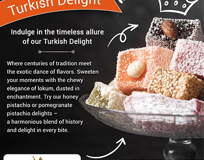 Indulge in the timeless allure of our Turkish Delight