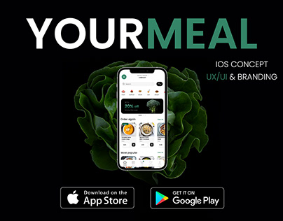 YourMeal — Food Delivery App | UX/UI Design