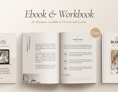 2in1 Ebook and Workbook Templates | CANVA