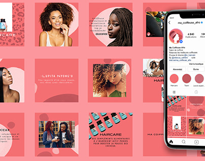 Mock-up Feed instagram MA COIFFEUSE AFRO